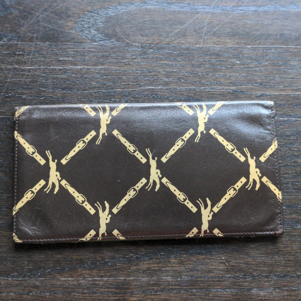 Longchamp leather wallet